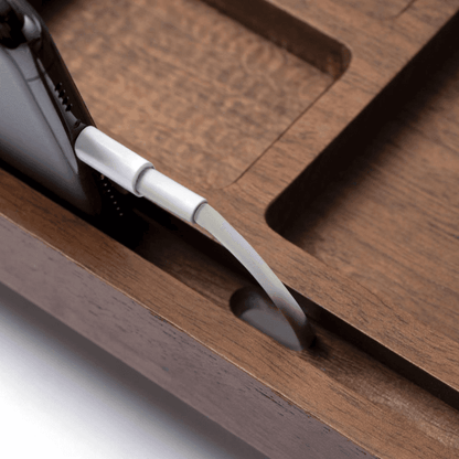 Crestovaub Walnut Desk Organizer